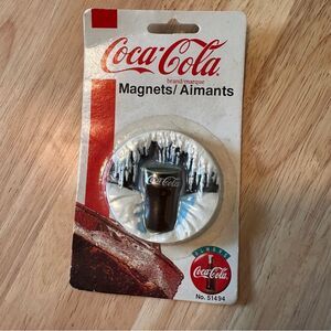 Vintage Coke Cola Magnet 1990’s